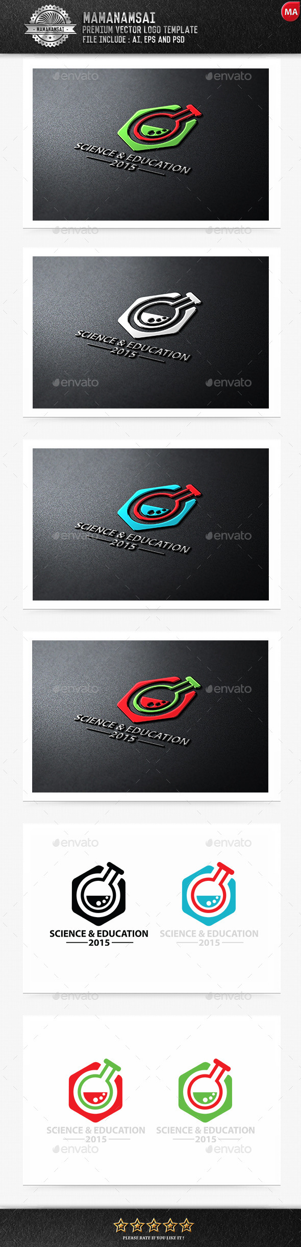 Science & Education Logo - Logo Templates