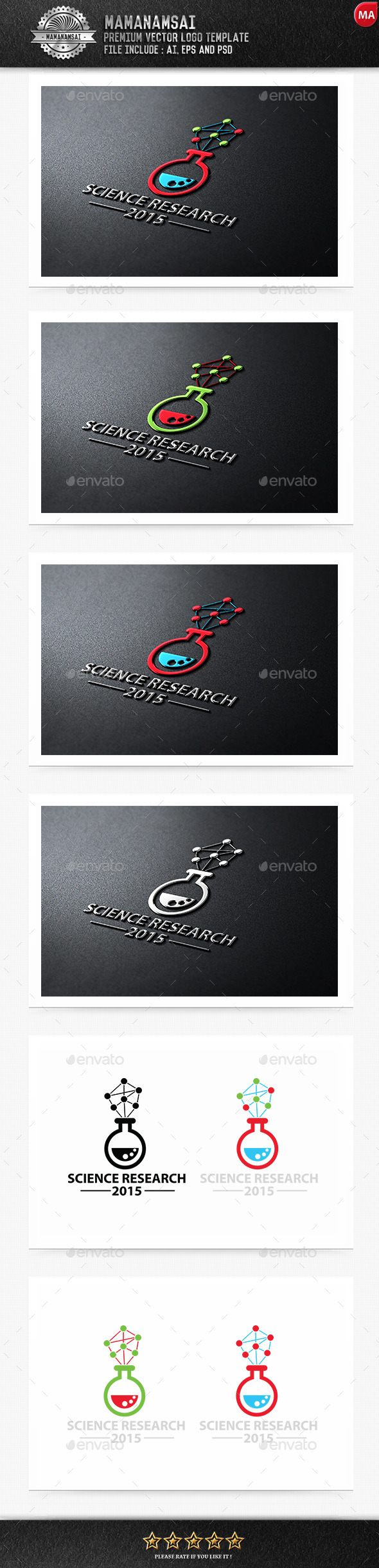 Science Research Logo - Logo Templates