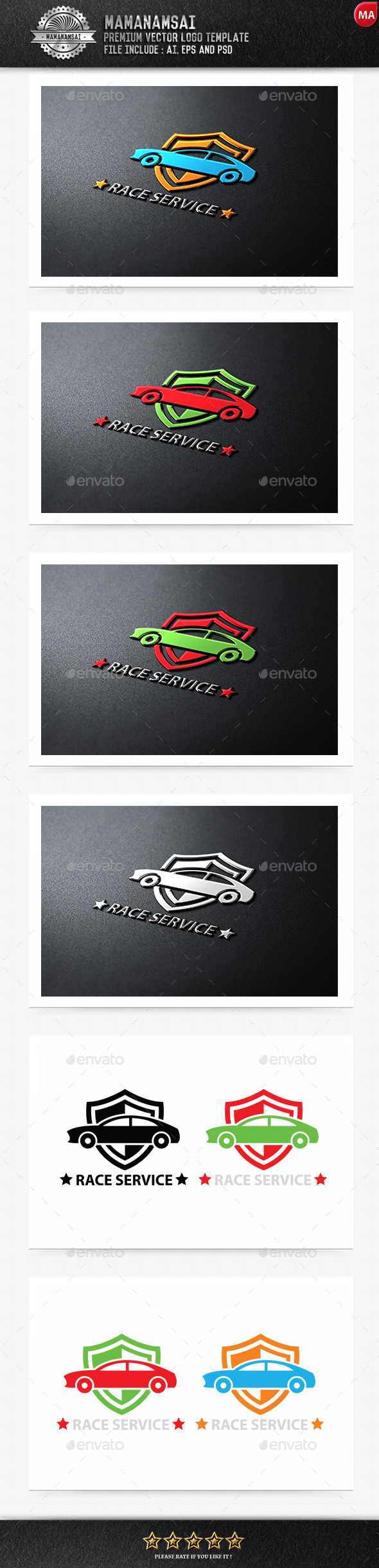 Race Service Logo - Logo Templates
