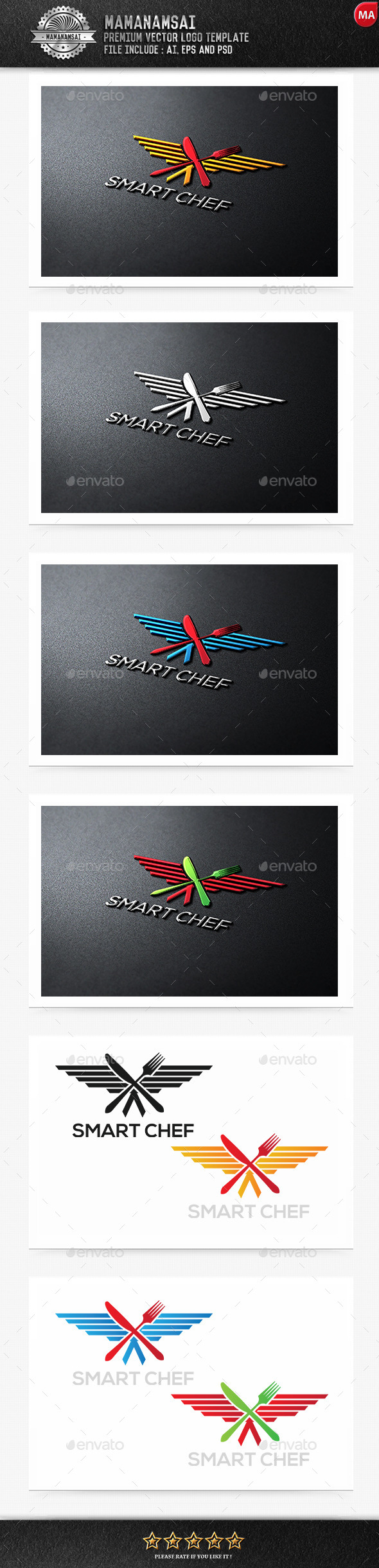 Smart Chef Logo - Logo Templates