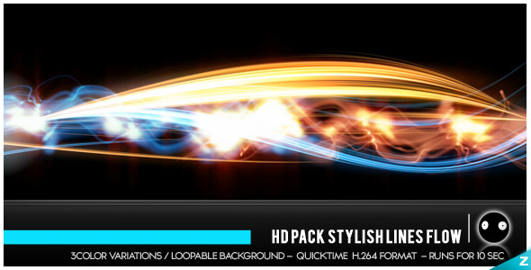 PACK STYLISH LINES FLOW HD