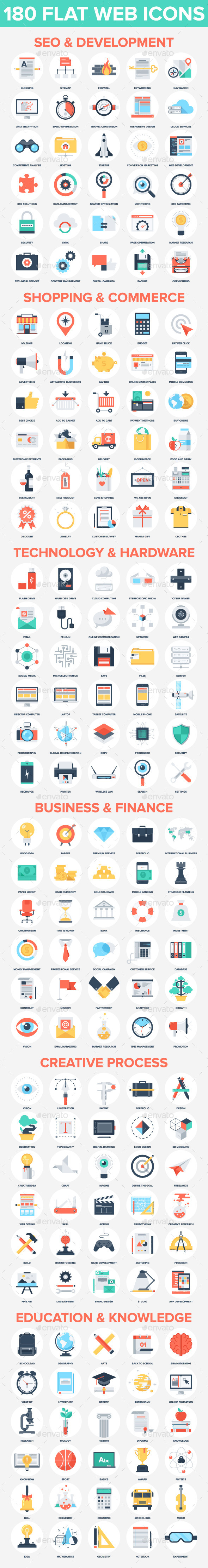 Web Icons - Technology Icons