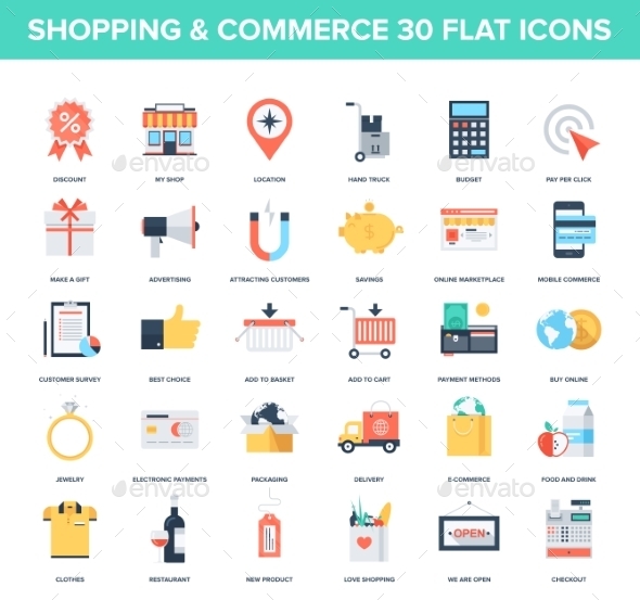 Shopping Icons - Business Icons