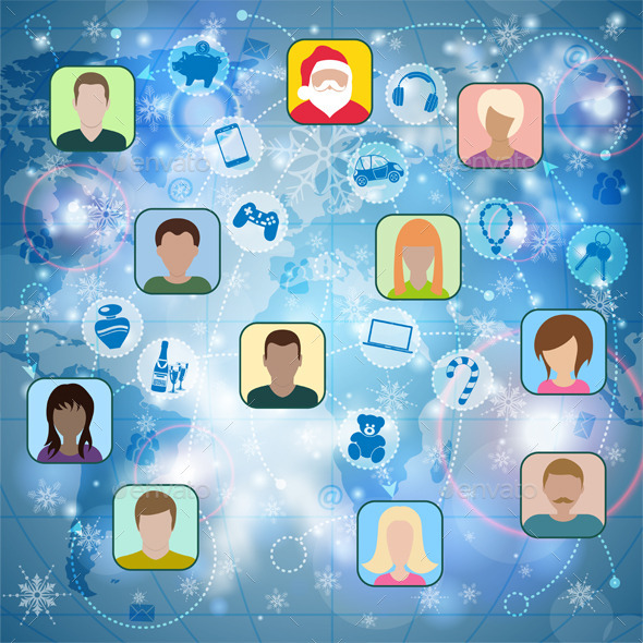 Christmas Social Network - Christmas Seasons/Holidays