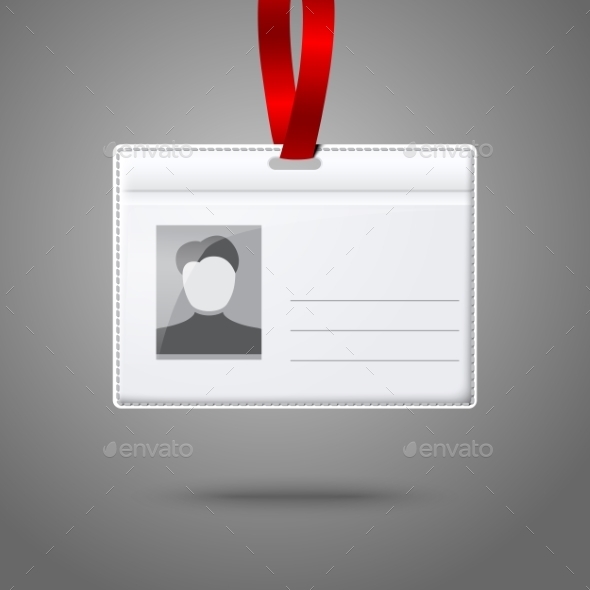 Badge Holder - Retail Commercial / Shopping