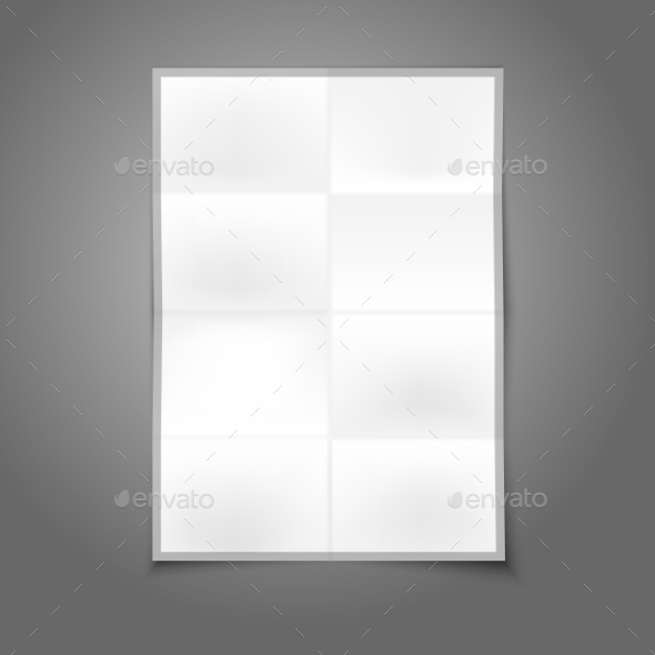 Blank Folder Paper - Man-made Objects Objects