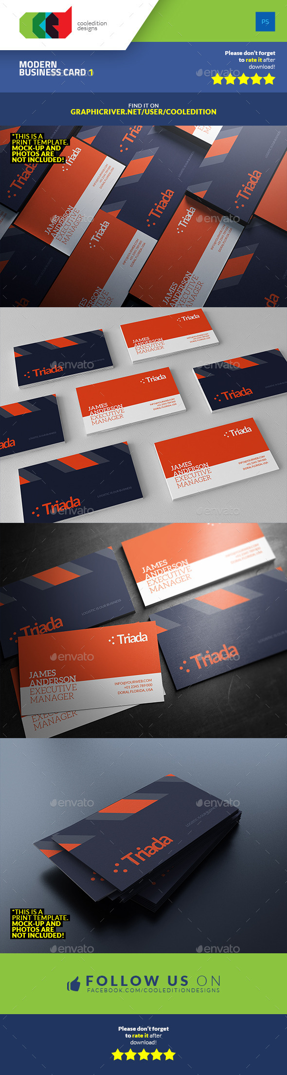 Modern Business Card 1 - Corporate Business Cards