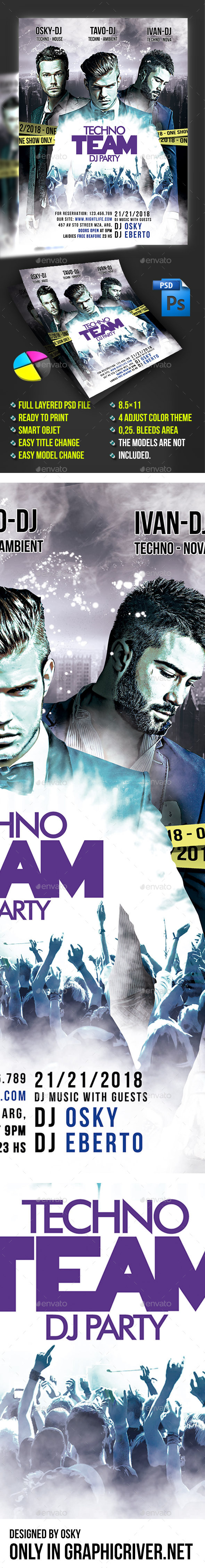 Team Dj Party - Clubs & Parties Events