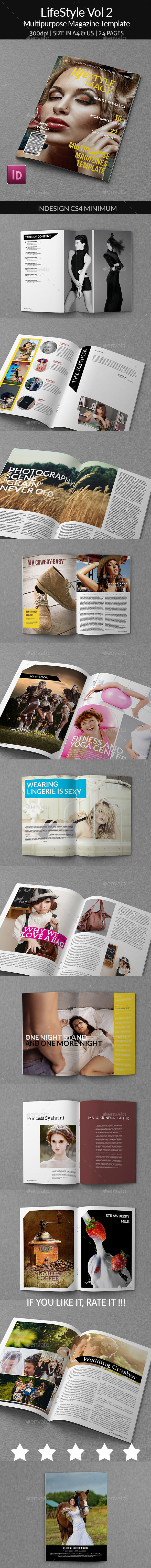 Lifestyle Vol 2 - Multipurpose Magazines - Magazines Print Templates