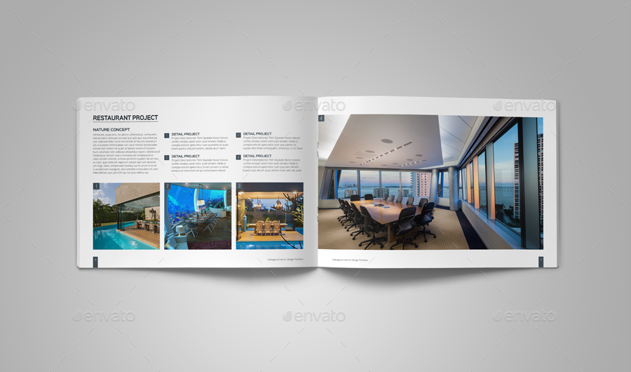 Interior Design Portfolio Template