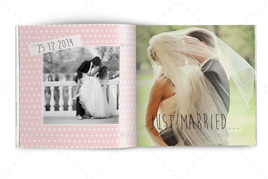 Wedding Photo Album by crew55design GraphicRiver