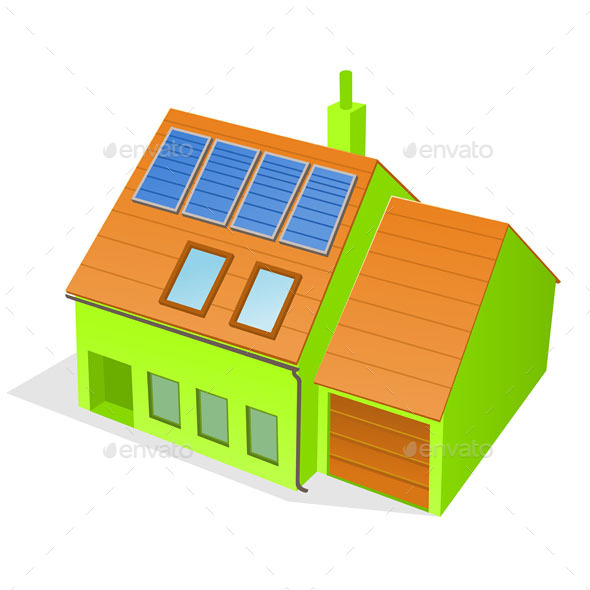 Green Family House - Buildings Objects