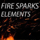 Fire Sparks Footage - VideoHive Item for Sale