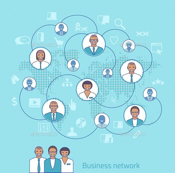 Business Concept Illustration - Vectors