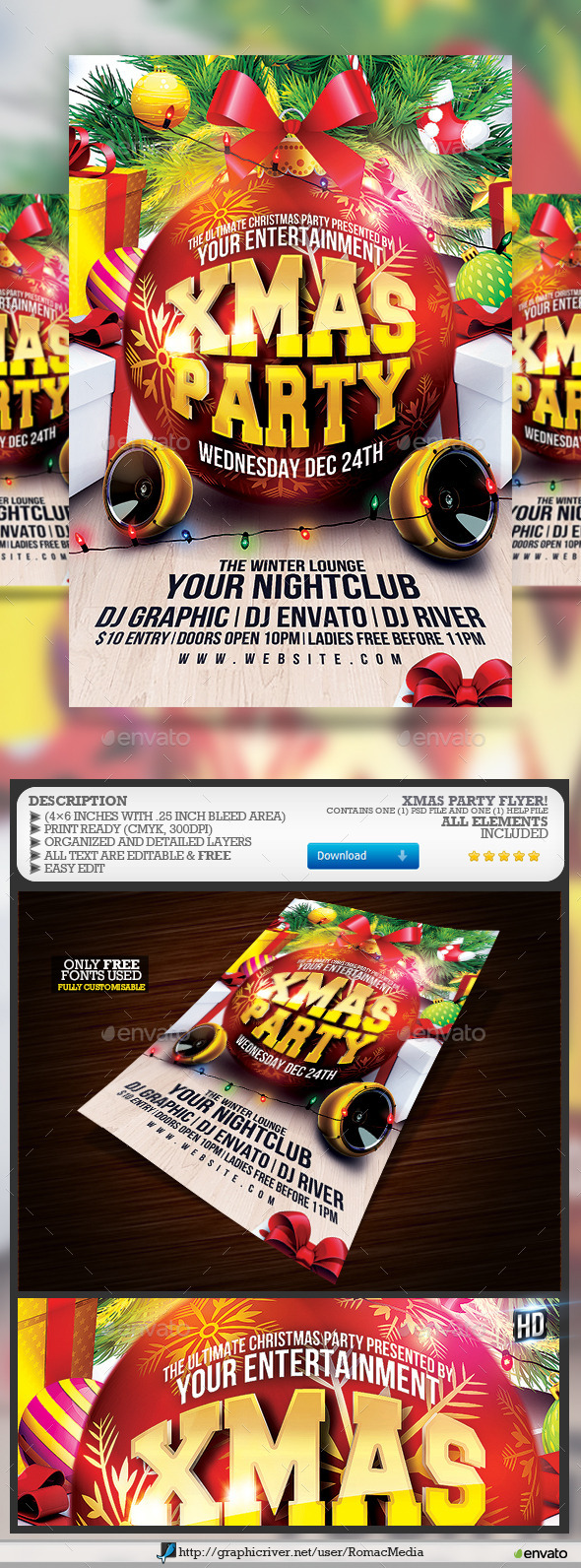 Xmas Party - Holidays Events