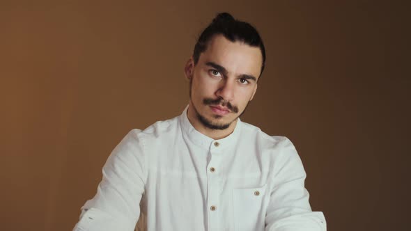 Guy Mexican On Wall Background alt