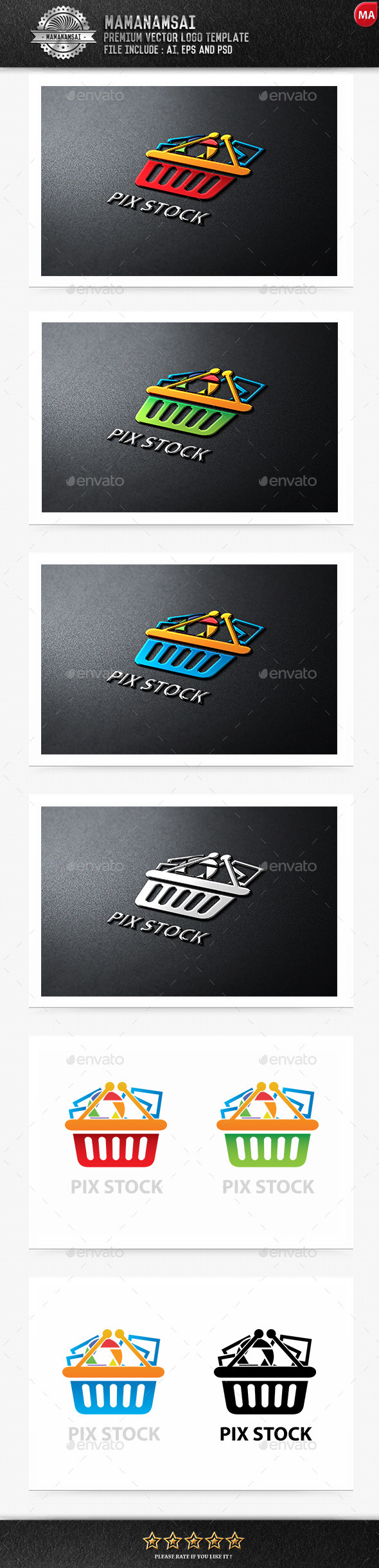 Pix Stock Logo - Logo Templates