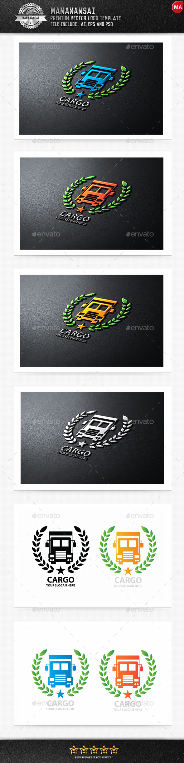 Cargo Badge Logo - Logo Templates