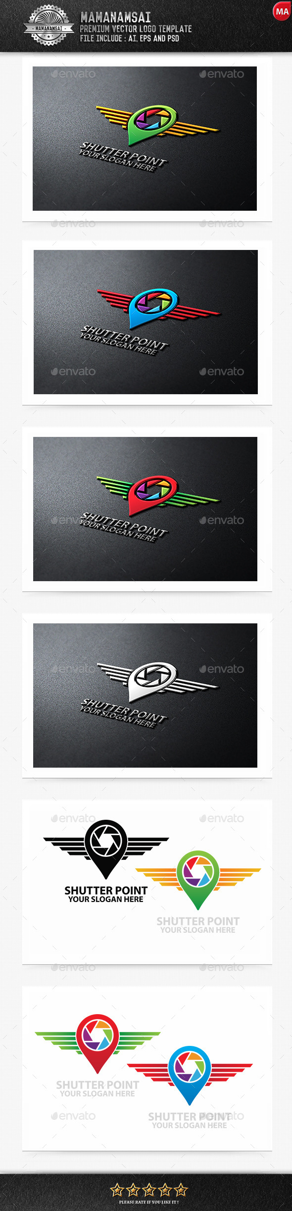 Shutter Point Logo - Logo Templates