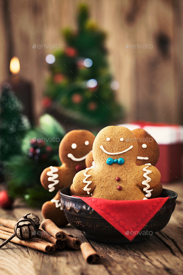 Gingerbread man - Stock Photo - Images