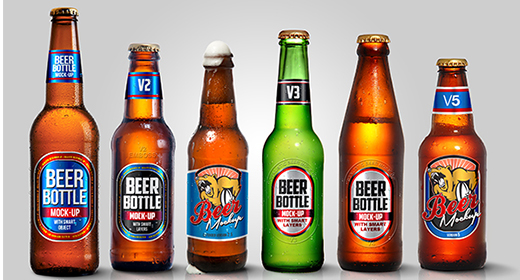 Beer Bottle Mock-ups