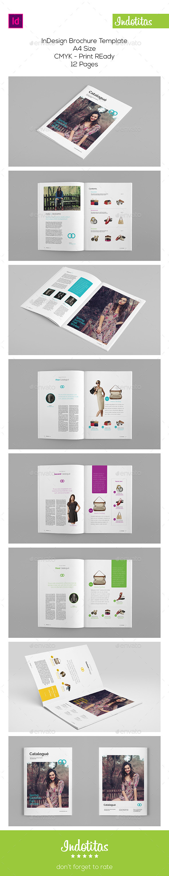 Multipurpose Brochure Catalog Template - Catalogs Brochures