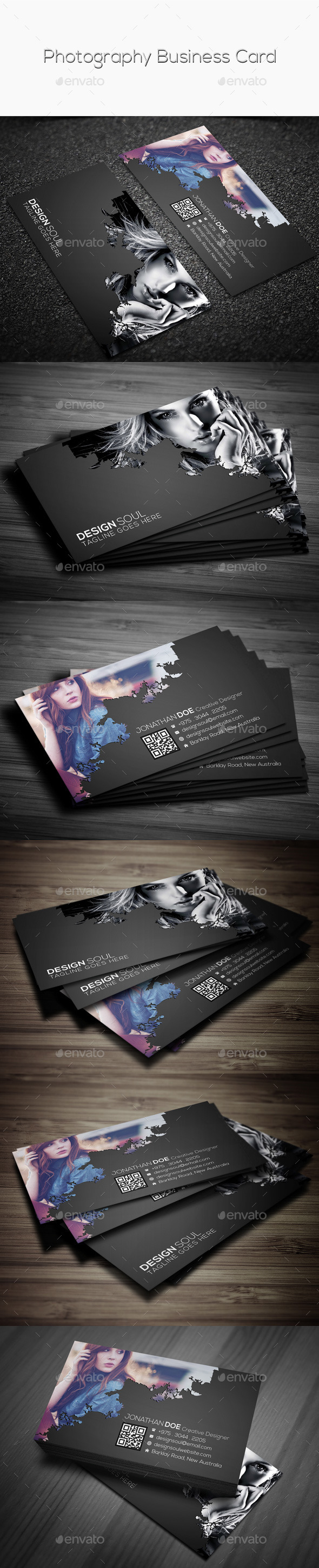 Photography Business Card - Industry Specific Business Cards