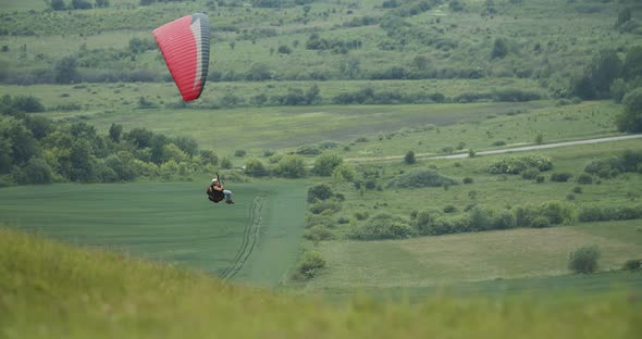 Paraplaning Landscape