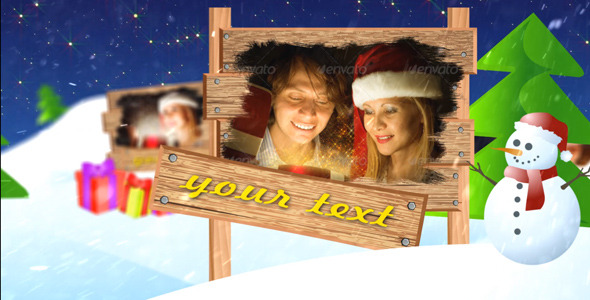 Merry Christmas and - VideoHive 9563539