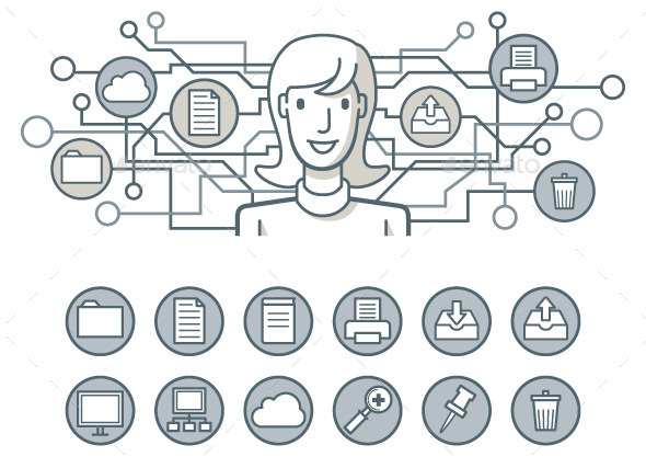 Work at the Office - Concepts Business