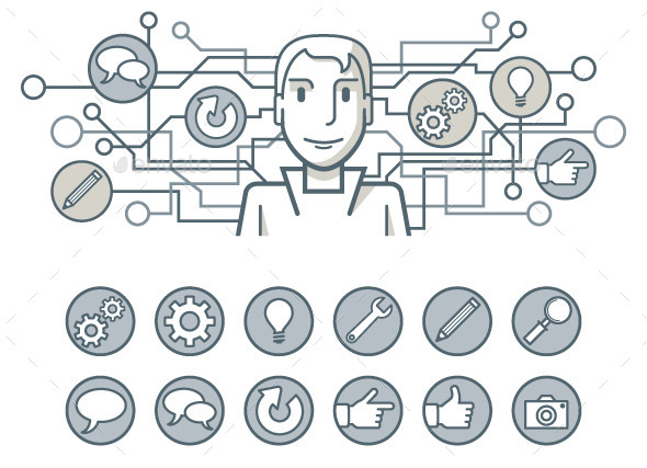 Creativity - People Characters