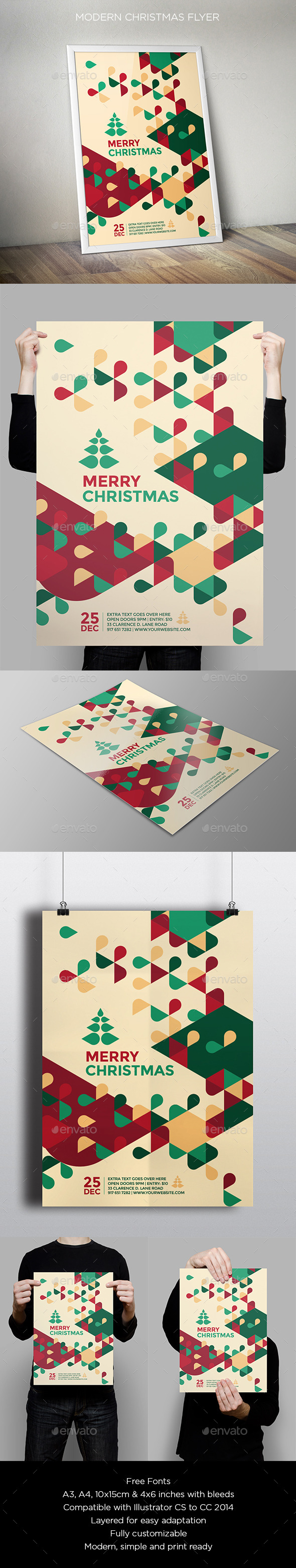 Modern Christmas Flyer - Holidays Events