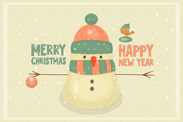 Merry Christmas Greeting Card - Christmas Seasons/Holidays
