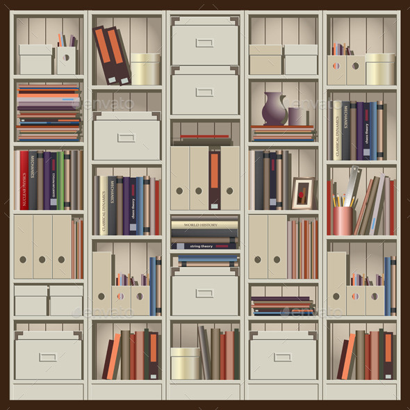 Shelving - Objects Vectors