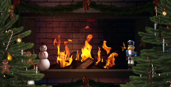 Fireplace - II - Winter Holidays alt