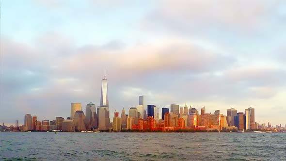 Lower Manhattan Skyline