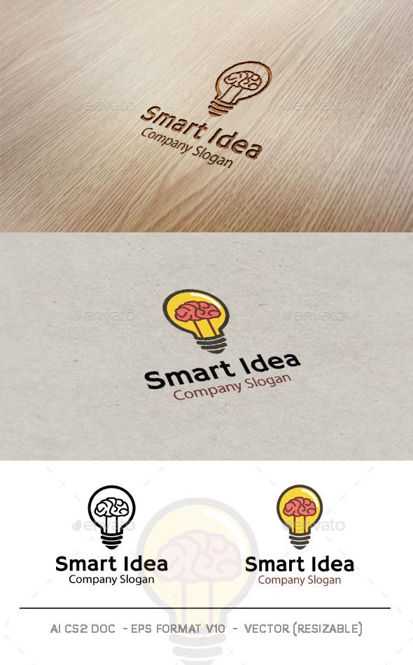 Smart Idea Logo - Symbols Logo Templates