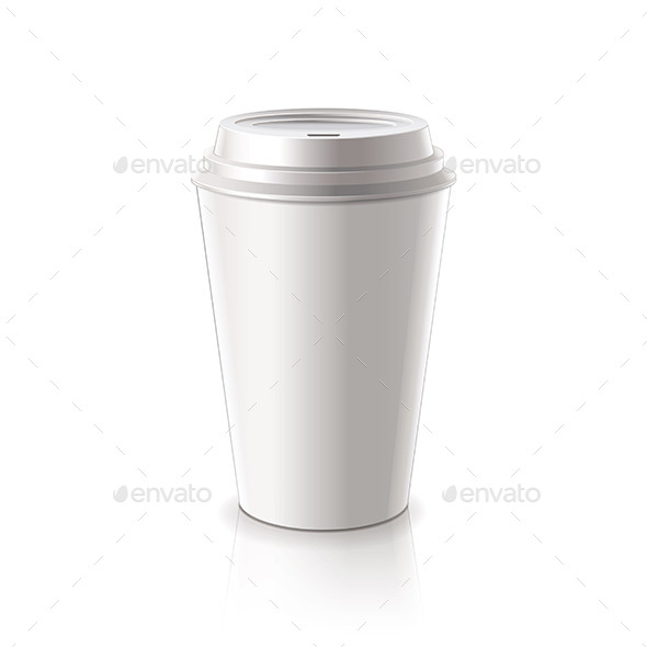 Paper Coffee Cup - Food Objects