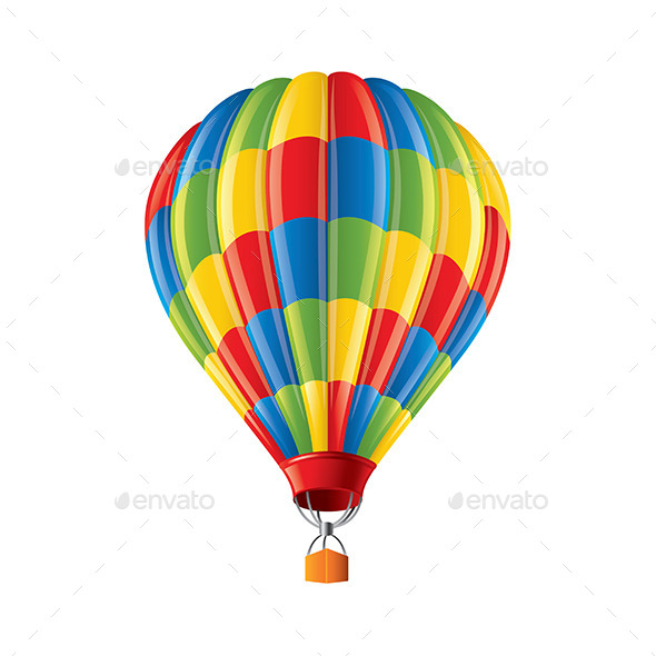 Colored Balloon - Travel Conceptual