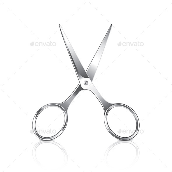 Metal Scissors - Man-made Objects Objects