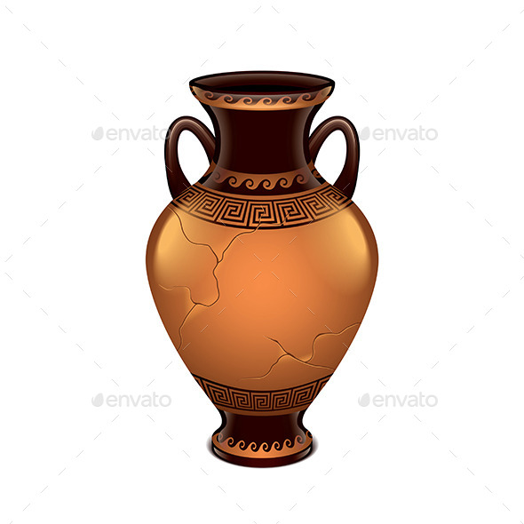 Ancient Vase - Man-made Objects Objects
