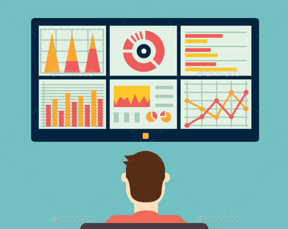 Analysis of Information on the Dashboard - Services Commercial / Shopping