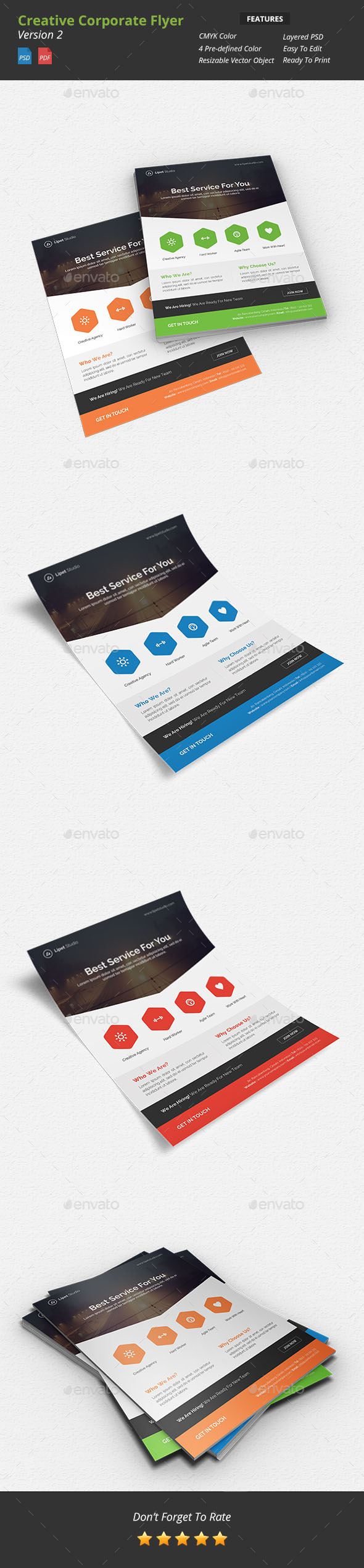 Creative Corporate Flyer v2 - Corporate Flyers