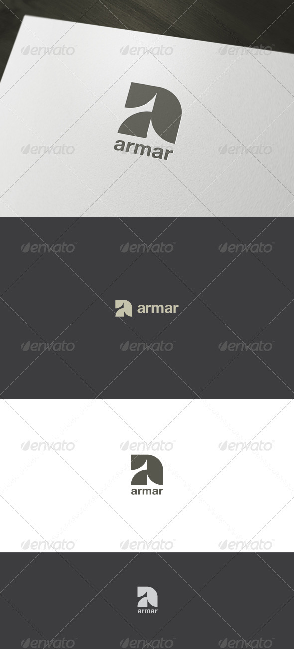 Letter A Logo - Letters Logo Templates