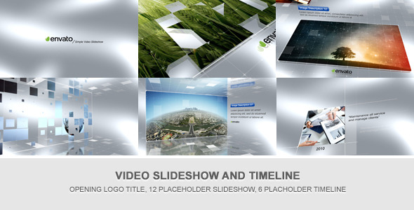 Simple Video Timeline and Slideshow