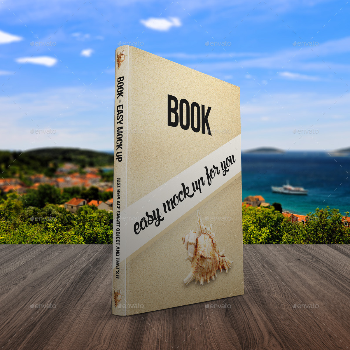 Download Book Mock Up - A5 Hard Cover by pozitivo | GraphicRiver