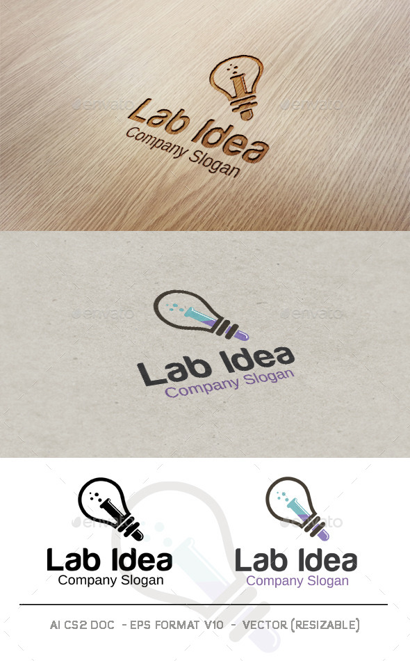 Lab Idea Logo - Objects Logo Templates