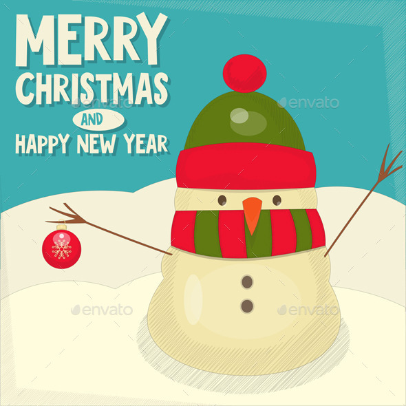 Merry Christmas Greeting Card - Christmas Seasons/Holidays