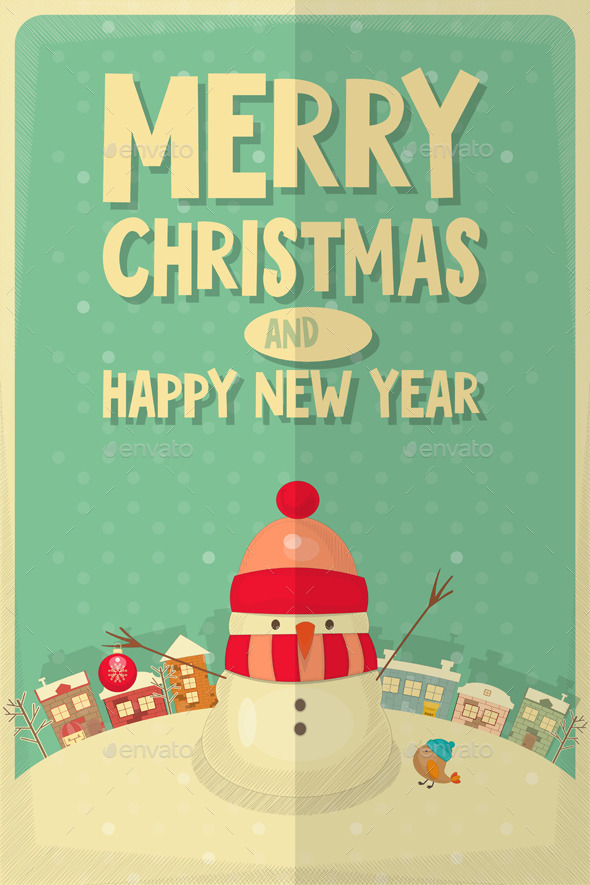Merry Christmas Greeting Card - Christmas Seasons/Holidays