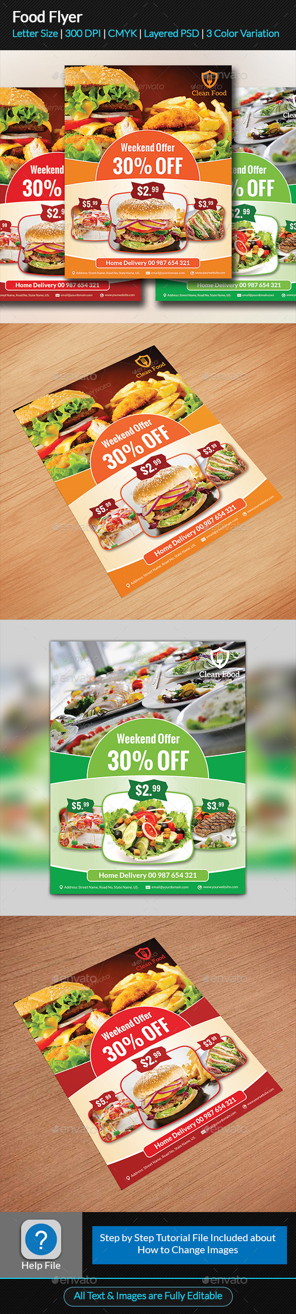 Food Flyer - Restaurant Flyers